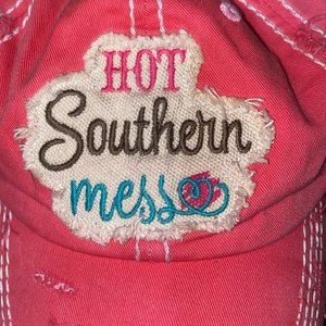 Kbethos Vintage | Hot Southern Mess Distressed Cap - Women | A